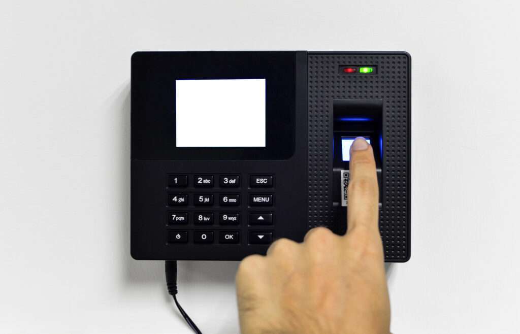 biometric finger print scanner